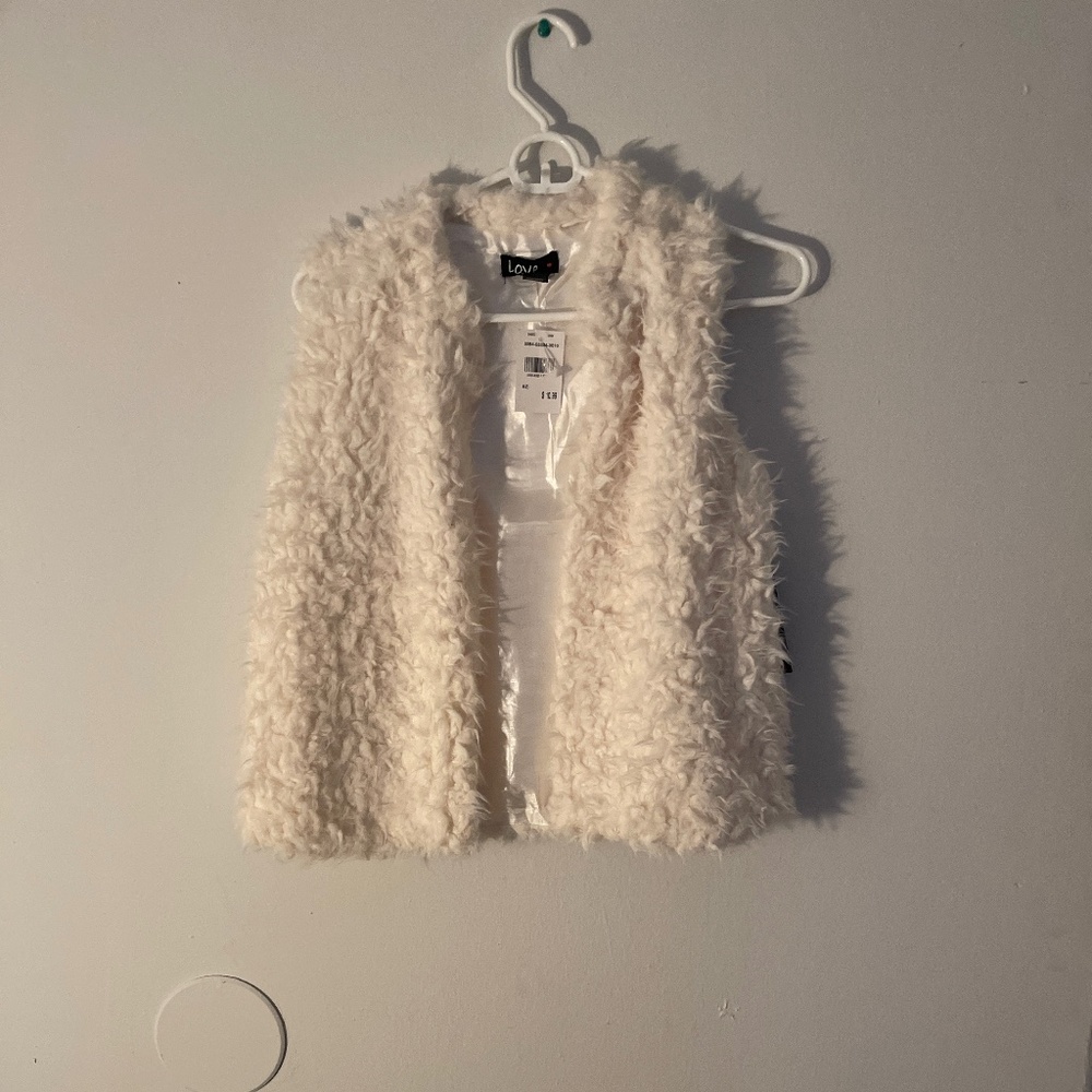Shaggy vest